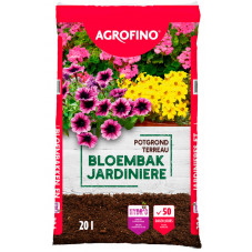 terreau Agrofino spécial pour jardinières en sacs de 20 litres